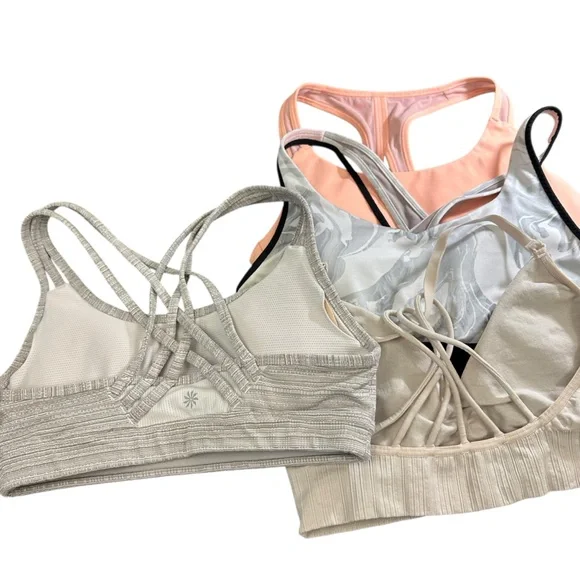 ATHLETA WOMEN'S LOT OF 4 SPORTS BRA'S SIZE  S - Picture 2 of 5